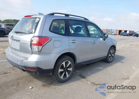 2018 Subaru Forester 2.5I z USA, uszkodzony, nr VIN JF2SJABC9JH450074
